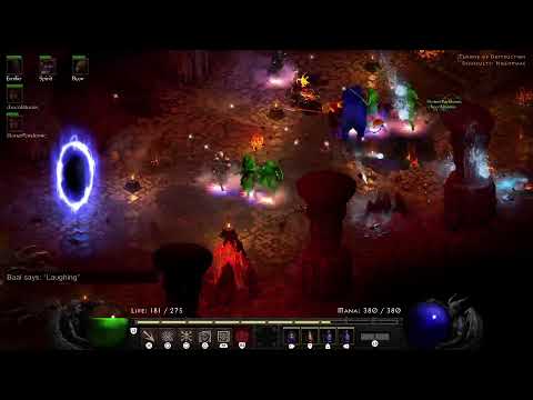 Diablo 2 Resurrected On PS5 With CADE Act 1 Hell Yes We Are In Hell Now Lets Get That Loot!