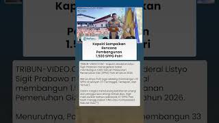 Dukung Ketahanan Pangan, Kapolri Targetkan Bangun 1.500 SPPG Polri di Seluruh Indonesia Pada 2026