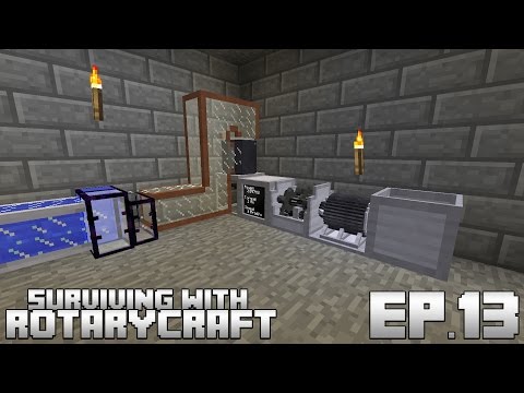 Surviving With RotaryCraft :: Ep.13 - ReactorCraft Uranium Processing