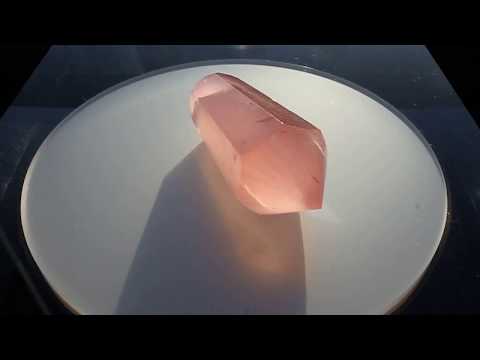 7 Portale Rosenquarz Phi-Kristall 13-7-24 Facette.