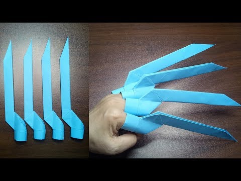 HOW TO MAKE PAPER CLAWS \ BEST ORIGAMI CLAWS IDEAS \ EASY CRAFTS design by TORSELF
