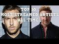 TOP 50 Most Streamed EDM Artists Of All Time