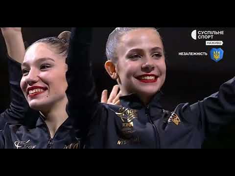 Award Ceremony 3 Balls/2 Hoops Final - Ukraine 🥇 - World Championships Rio de Janeiro 2025