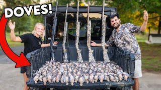 MY FIRST DOVE FIELD! 160+ DOVES | LIMITED OUT