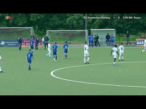 2022 05 21  D Junioren Kreispokalfinale 20022 SG Kupferdreh Byfang vs  ETB SW Essen