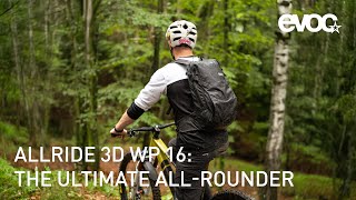 WORLD’S FIRST WATERPROOF & 3D PRINTED BACKPACK: ALLRIDE 3D WP 16