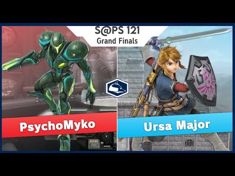 S@PS 121 Ultimate Singles - PsychoMyko(Dark Samus) vs Ursa Major(Link) Grand Finals