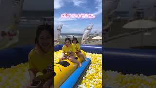 稲毛海岸でやってる、ミニオンズラン！ #おすすめスポット #稲毛海岸 #ミニオンズラン #レジャー #海
