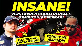 Hamilton could leave Ferrari after 2027: the team’s plan to sign Max Verstappen in Formula 1! 44F1