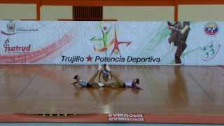 preview picture of video 'Trío Infantil Edo. Yaracuy Campeonato Nacional de Gimnasia Aerobica Valera Agosto 2013'