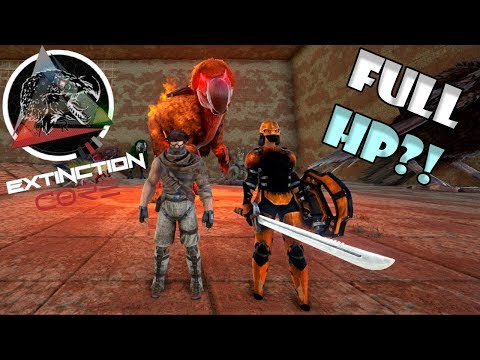 DOMAMOS UM GUARDA COSTA COM ESPADA E ESCUDO!! --- ARK EXTINCTION T2 #14