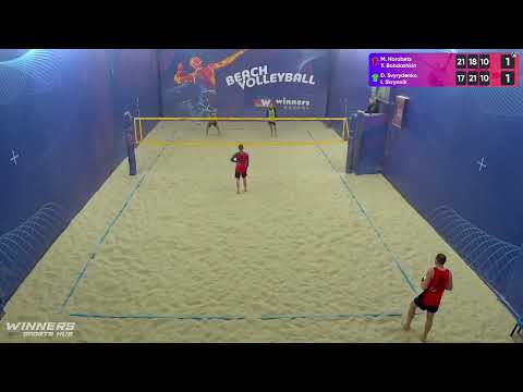15:10 M. Horobets / Y. Bohdashkin - D. Svyrydenko / I. Skrynnik 01.12.2022 | Winners Beach Volleybal