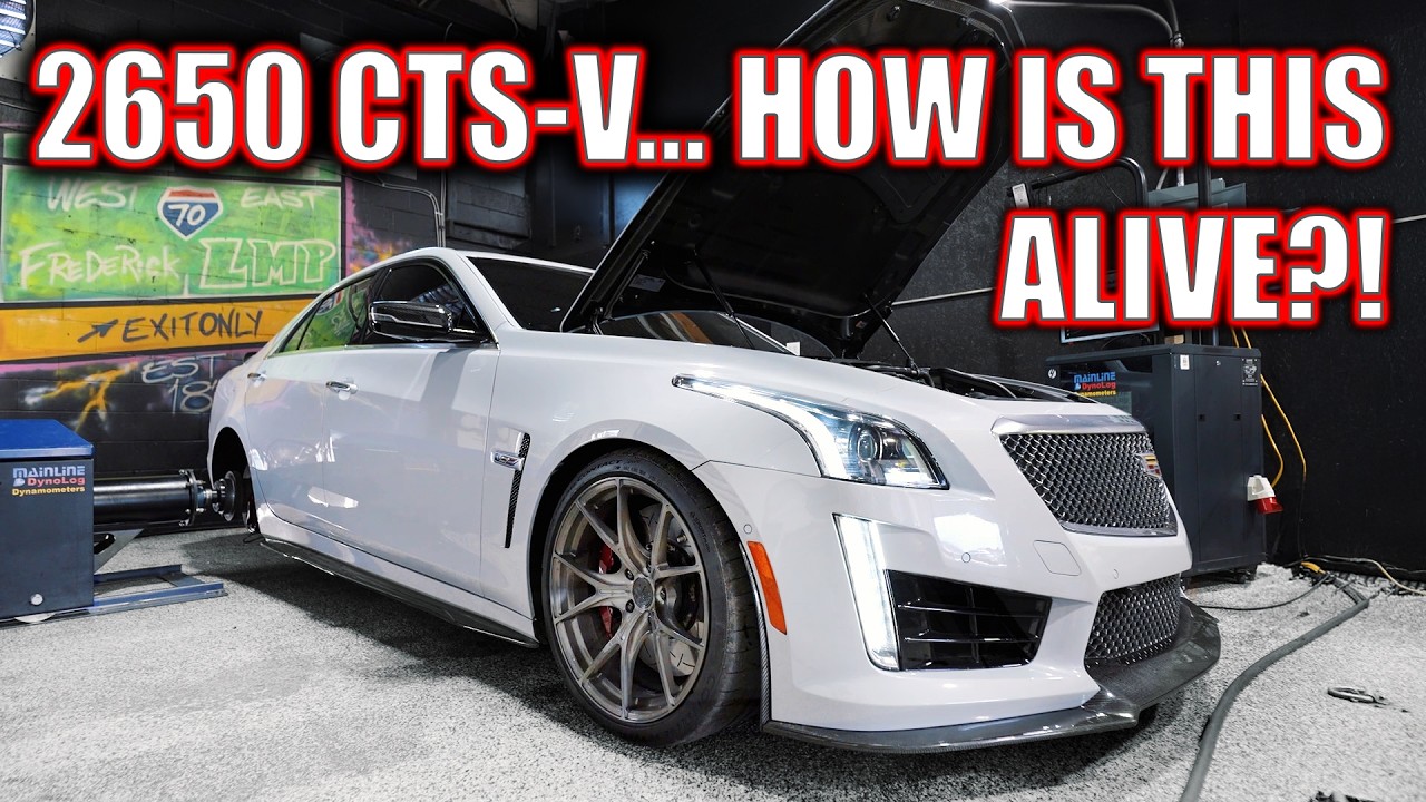 I Can’t Believe This 2650 CTS-V Was Running Like This…