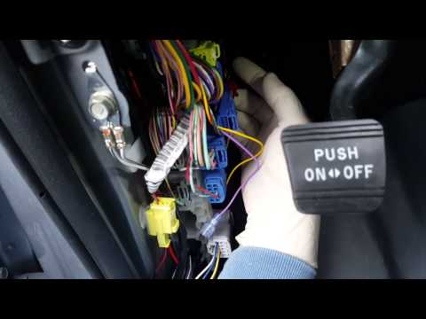 Toyota Tundra Auto folding side mirror installation