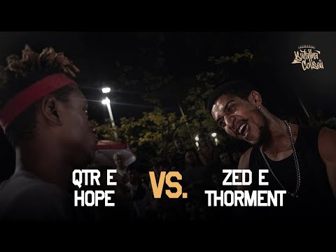 HOPE E QTR X ZED E THORMENT - BATALHA DO COLISEU - EDIÇÃO DE DUPLAS #208