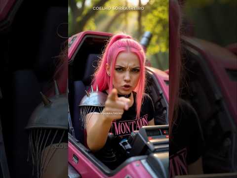 Jinu montou um gigantesco robô lindo e forte para a Rumi #shorts  #rumi #kpopdemonhunters #kpop