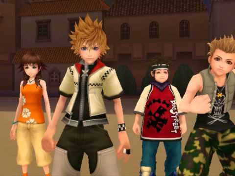 Kingdom Hearts II, English cutscene: 05 - Seifer's Entrance - HD 720p