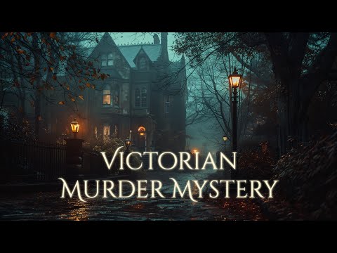 Victorian Murder Mystery Ambience and Music | rainy, misty evening in the streets of Victorian city