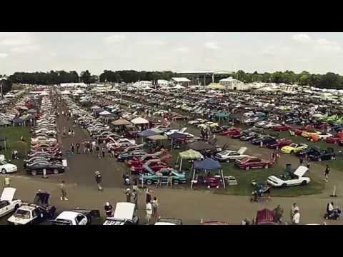 View From Above the 2015 Carlisle Ford Nationals