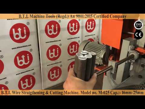 Wire Straightening Machine videos