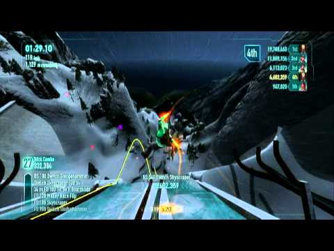 SSX Gameplay 20.2 MILLION RUN! (Trick It)