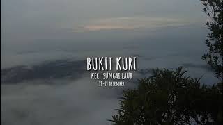 preview picture of video 'Awan tumpah mengelilingi bukit kuri,kec.sungai laur'