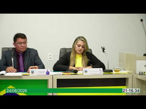 24/08/2026 - Sessão Ordinária Legislativa - Nova Ipixuna