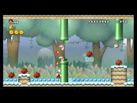 New Super Mario Bros Wii  - World 9-7 Walkthrough