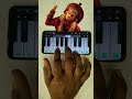 Kantara Varaha Roopam Song On Mobile Piano Shortsvideo Kantara Nbforu
