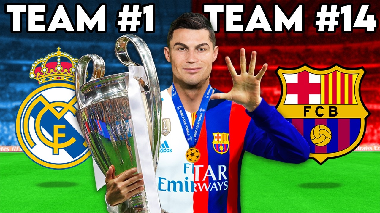 What If Ronaldo Changed Teams Every Season?