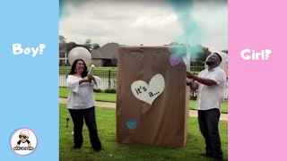 Top 5 Funny Gender Reveal [ 2018 ] / Pregnancy  Announcement