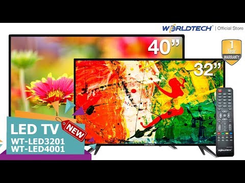 LED ทีวี 40 นิ้ว Worldtech รุ่น WT-LED4001 จะคมชัดขนาดไหน ตามมาดูกัน