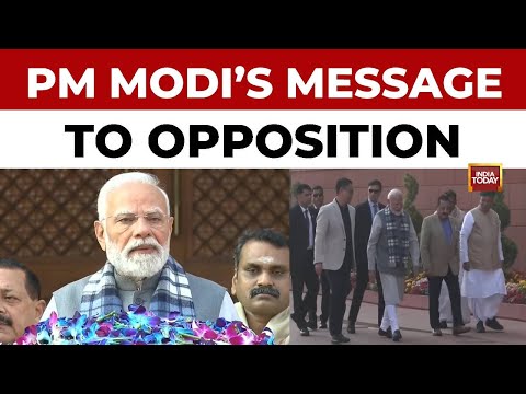 PM Modi Slams 'Negative Politics' As Winter Session Begins; Opposition Demands SIR Debate