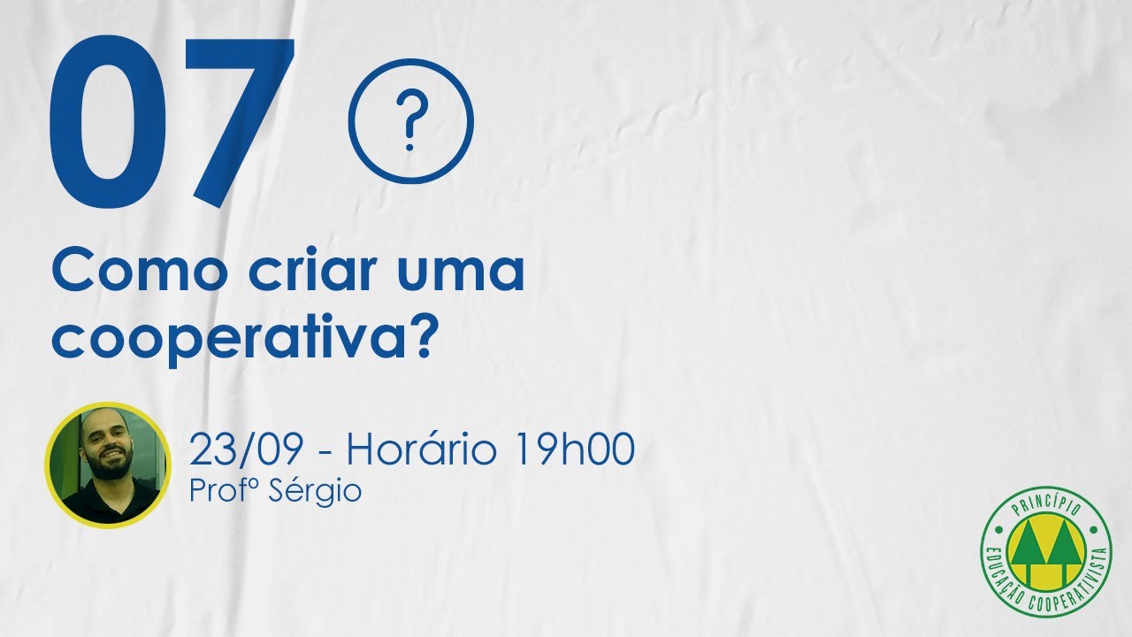 Como criar uma cooperativa?