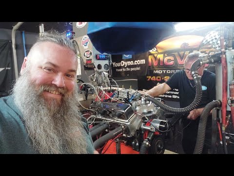 Chevy 406 Small Block Build ON THE DYNO! Pulls begin! Pump Gas Build!