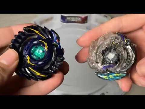 REN WU VS  DAIGO = Beyblade Burst Shelter Regulus R3 VS Krusher Doomscizor D3