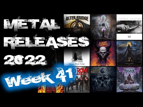 Metal & Hard Rock releases 2022 - Week 41 (10th - 16th of October) releases!  - Metal albums 2022