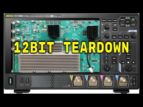EEVblog 1503 - Rigol HDO4000 12bit Oscilloscope TEARDOWN