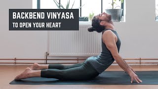Backbend Vinyasa Flow - Open Your Heart