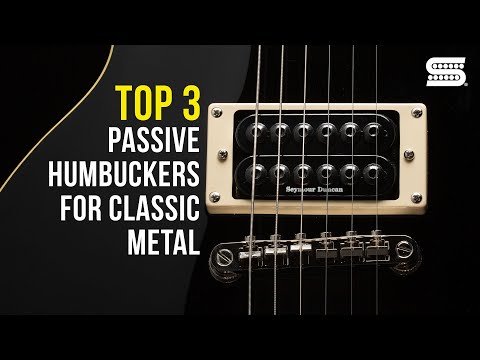TOP 3: Best Guitar Pickups for CLASSIC METAL || Passive Humbuckers || Seymour Duncan