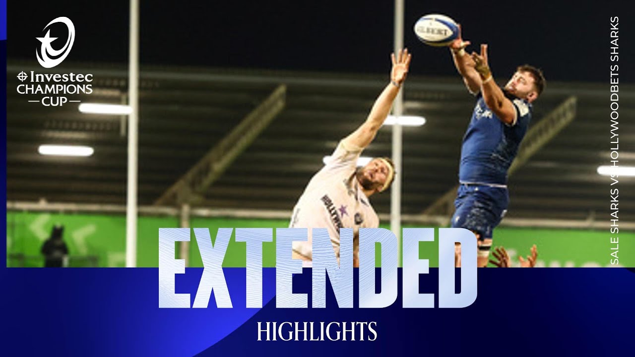 Extended Highlights - Sale Sharks v Holywoodbets Sharks | Investec Champions Cup 2025/26