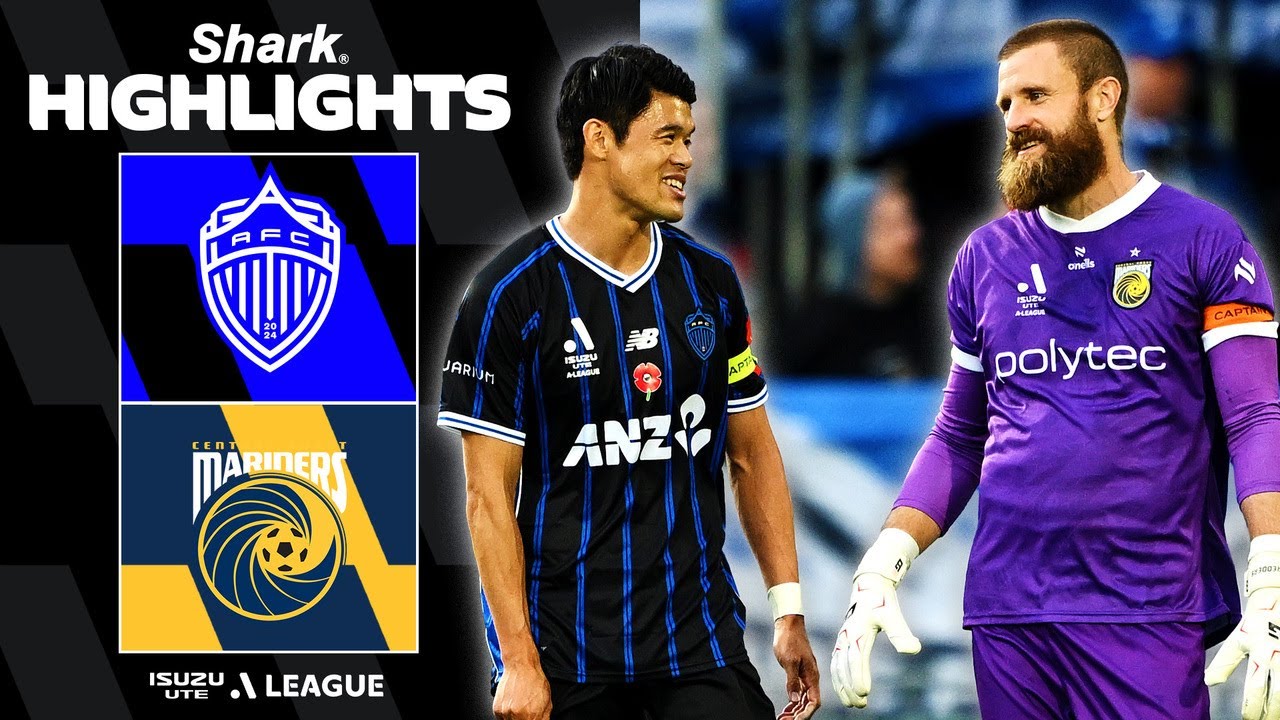 Auckland vs Central Coast Mariners Highlights