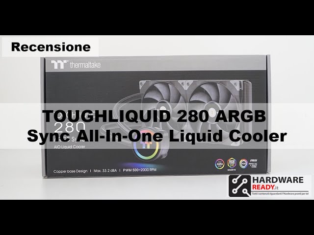 Tản nhiệt AIO Thermaltake Toughliquid 280 ARBG Black