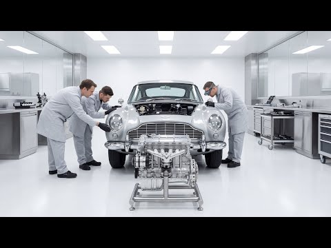 Inside the Factory That Builds James Bond’s Aston Martin DB5