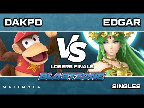 PSG Blastzone: TLOC | Dakpo (Diddy Kong) vs Edgar (Palutena) - Losers Finals