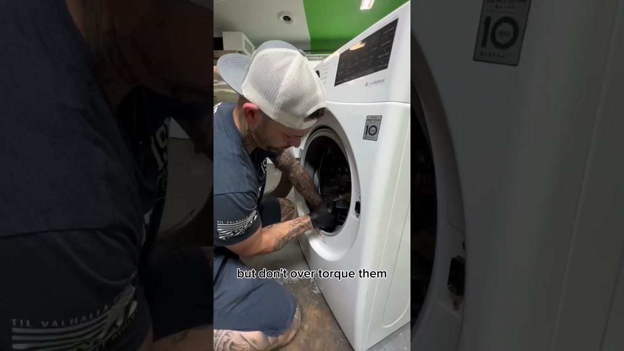 This is a super common issue with newer LG front load washers