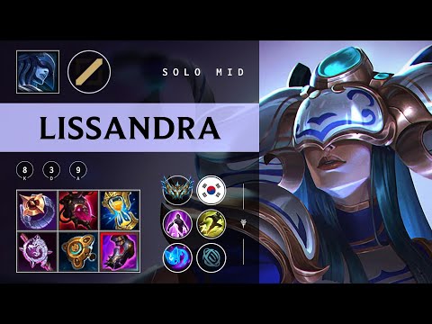 Lissandra Mid vs Katarina - KR Challenger Patch 25.24