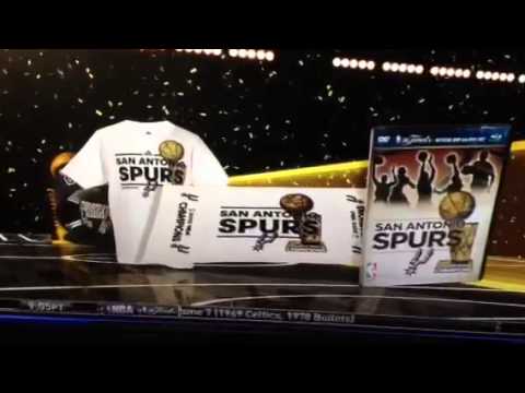 NBA TV accidentally ran an ad selling 2013 Spurs championship gear (VIDEO) - NBC Sports
