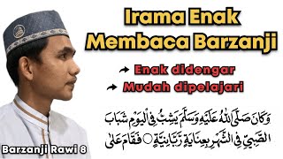 Download lagu MEMBACA BARZANJI RAWI 8 DENGAN IRAMA YANG PELAN mp3