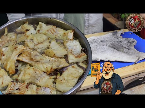 Μπακαλιάρος Σκορδαλιά στο Φούρνο